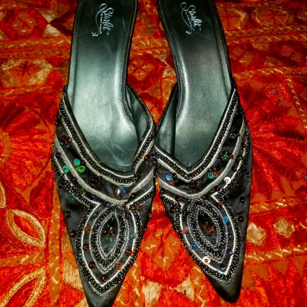 Beaded heels